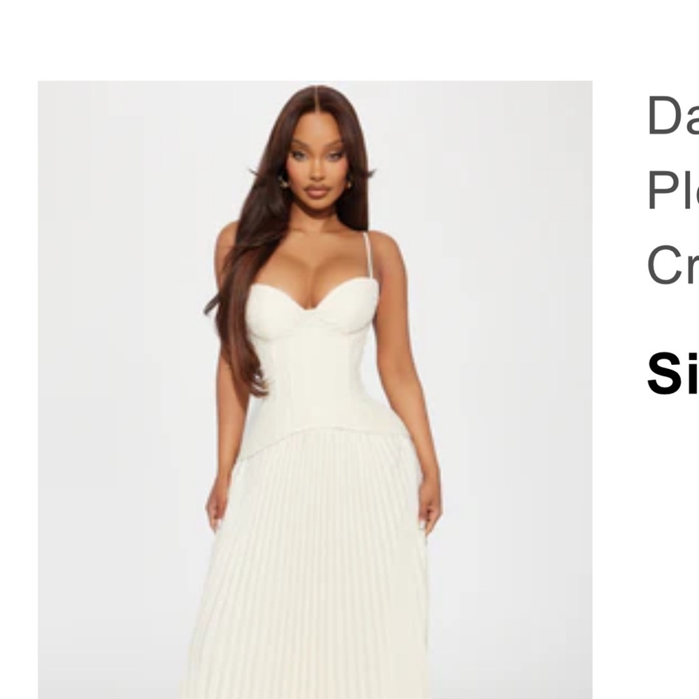 Viral Daniela Fashion Nova Lace Corset Dress